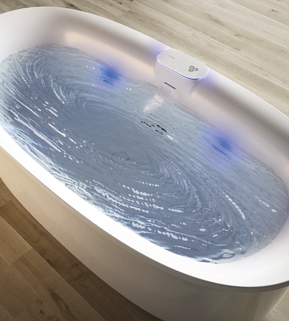 Ванна отдельностоящая Swirlpool Illumatherapy 175x85 см Jacuzzi Arga арт. ARG101C0118