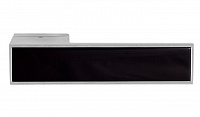 Дверная ручка Tupai BIG LINE Vario арт. 3084 RE матовый хром/черный глянец