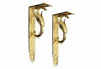 Уголок декоративный, (пара) золото Migliore Luxor арт. 26153